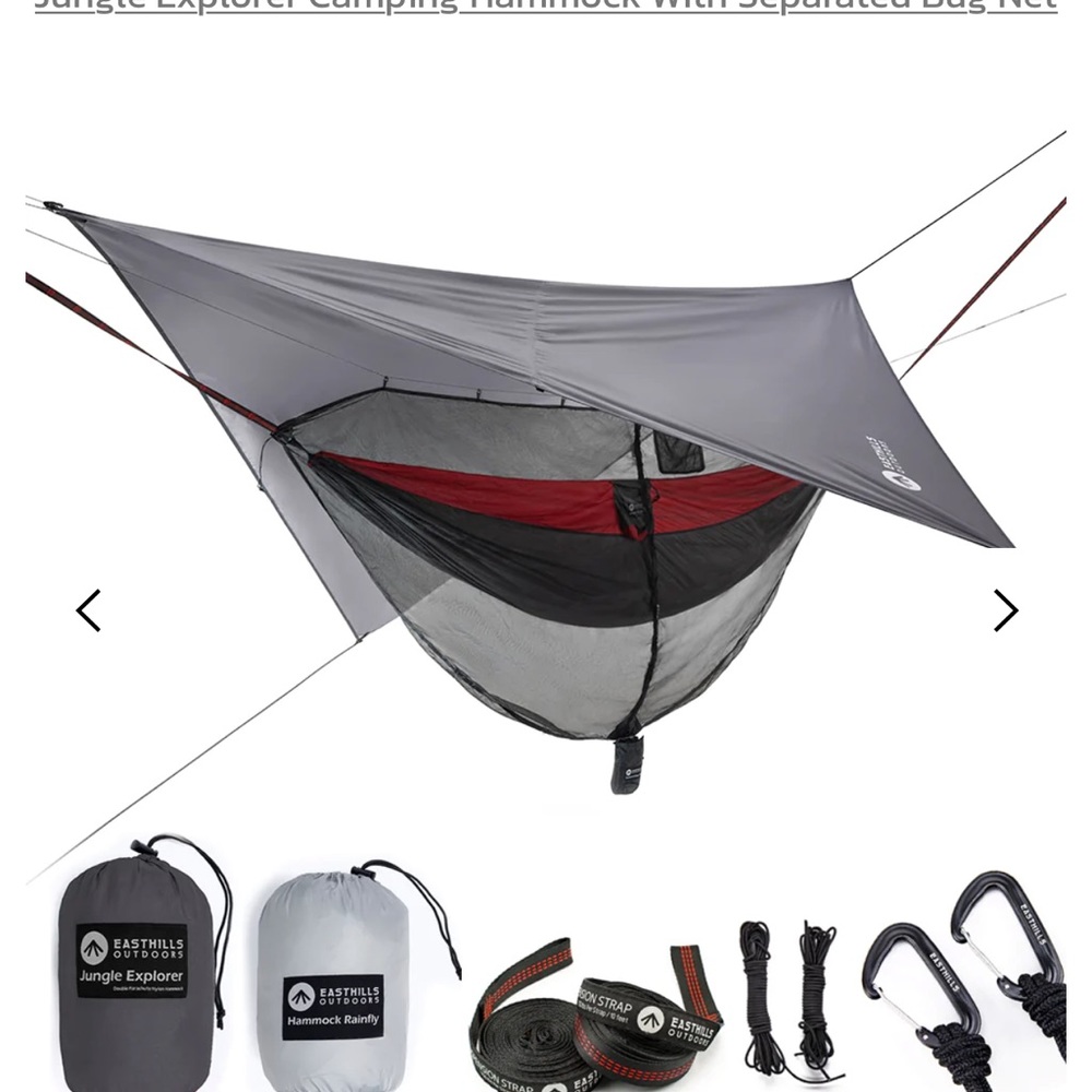 Easthills outdoor double bug net hammock